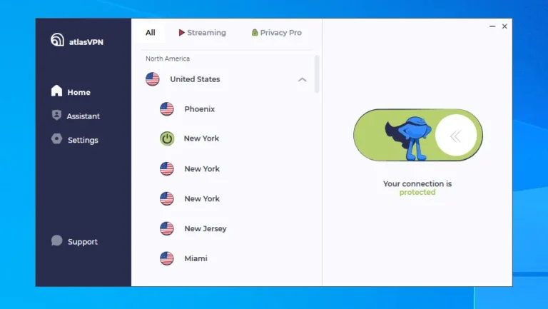 Best Free VPNs to Access TextNow 5 Atlas VPN TextNow APK